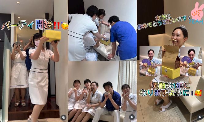 先日スタッフのお誕生日をお祝いしました!🎉🥰/Instagram更新しました!