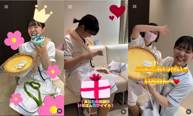 🎂✨嬉しいサプライズ✨🎂/Instagram更新しました🌈