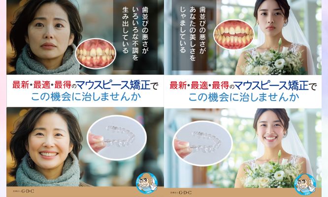 最新・最適・最得のマウスピース矯正でこの機会に治しませんか？/X更新しました🌈