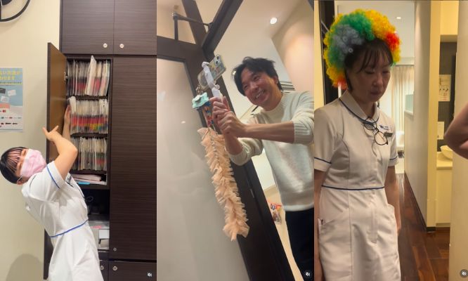 😊院内のちょっとした日常をご紹介します/Instagram更新しました🌈