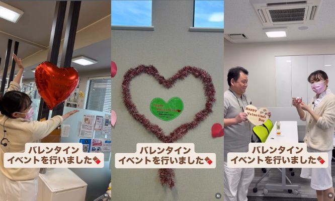 バレンタインイベントを行いました〜！！！/Instagram更新しました🌈